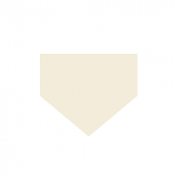 Столешница без выреза для тумбы-модуля CARAVAN 50, сливочная матовая