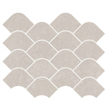 Декор Касабланка наборный серый светлый матовый обрезной 30x25x0,9