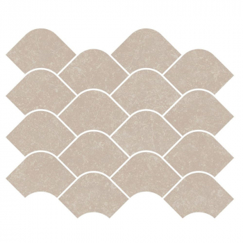 Декор Касабланка наборный бежевый светлый матовый обрезной 30x25x0,9