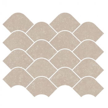 Декор Касабланка наборный бежевый светлый матовый обрезной 30x25x0,9