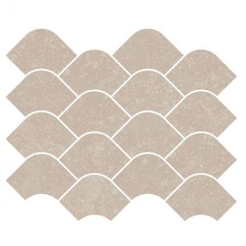 Декор Касабланка наборный бежевый светлый матовый обрезной 30x25x0,9