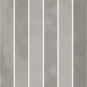 Декор Фес мозаичный серый глянцевый 15x15x0,77