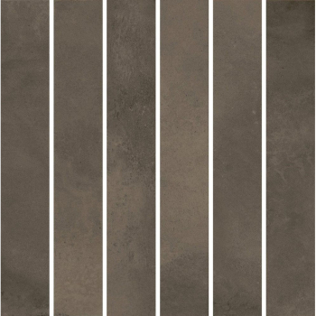 Декор Фес мозаичный коричневый глянцевый 15x15x0,77