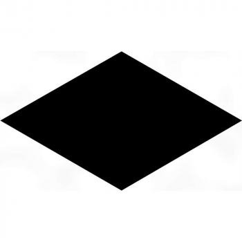 Декор Риад чёрный глянцевый 13,5x7,8x0,9