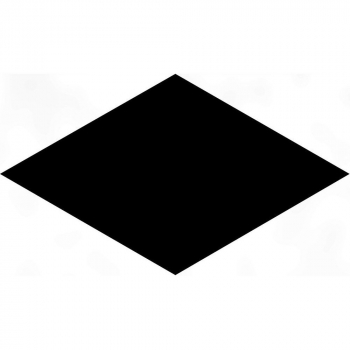 Декор Риад чёрный глянцевый 13,5x7,8x0,9