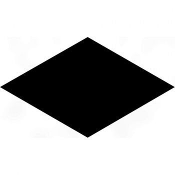 Декор Риад чёрный глянцевый 13,5x7,8x0,9