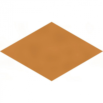 Декор Риад оранжевый глянцевый 13,5x7,8x0,9