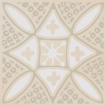 Декор Бахия 2 бежевый светлый глянцевый 9,8x9,8x0,7