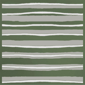 Декор Бахия 3 зелёный глянцевый 9,8x9,8x0,7