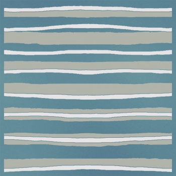 Декор Бахия 3 бирюзовый глянцевый 9,8x9,8x0,7