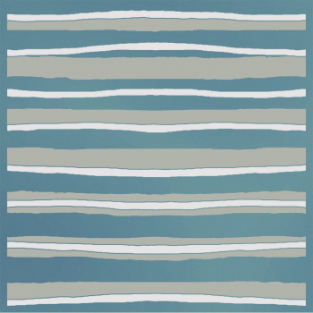 Декор Бахия 3 бирюзовый глянцевый 9,8x9,8x0,7