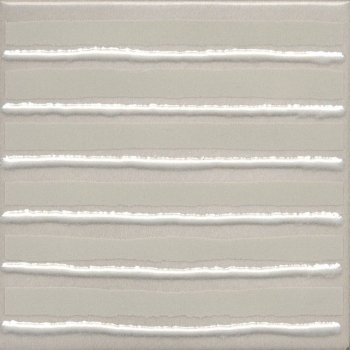 Декор Бахия 4 серый светлый глянцевый 9,8x9,8x0,7