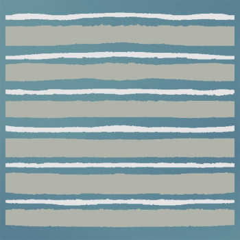 Декор Бахия 4 бирюзовый глянцевый 9,8x9,8x0,7