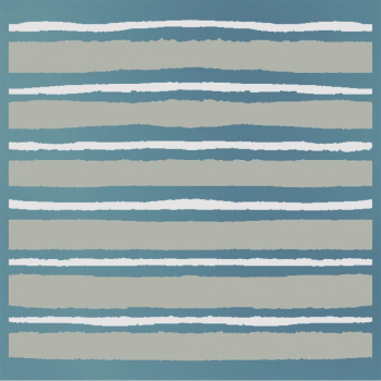 Декор Бахия 4 бирюзовый глянцевый 9,8x9,8x0,7