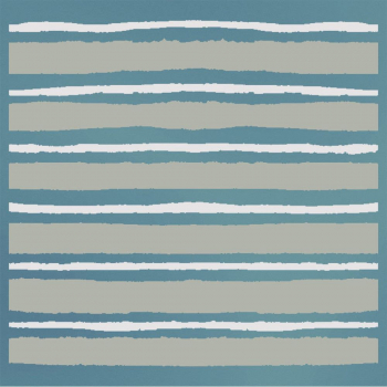 Декор Бахия 4 бирюзовый глянцевый 9,8x9,8x0,7