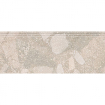 Плинтус Рабат Стоун бежевый матовый обрезной 30x12x1,3