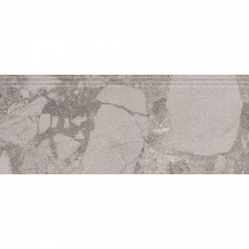 Плинтус Рабат Стоун серый матовый обрезной 30x12x1,3