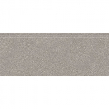 Плинтус Рабат серый матовый обрезной 30x12x1,3