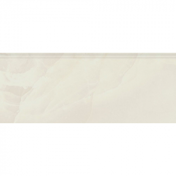 Плинтус Махкама бежевый светлый глянцевый обрезной 30x12x1,3