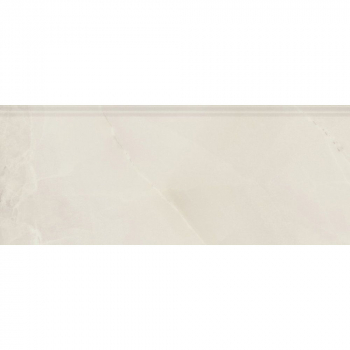 Плинтус Махкама бежевый светлый глянцевый обрезной 30x12x1,3