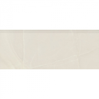 Плинтус Махкама бежевый светлый глянцевый обрезной 30x12x1,3