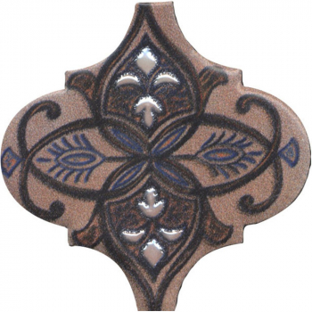 Панно Арабески Марокко 2 (из 6 частей 6,5x6,5) 10x25x6,9