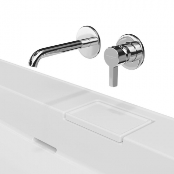 Раковина LOGICA мебельная без отверстий 60, белая глянцевая