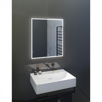 Раковина LOGICA мебельная\подвесная без отверстий 70, белая глянцевая