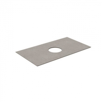 Спец. изделие декоративное для накладных раковин MAGICA Риккарди 90 см, серый матовый (без отвер.)