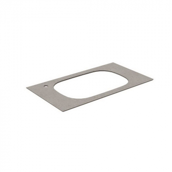 Спец. изделие декоративное для раковин, встраиваемых сверху MAGICA Риккарди 90 см, серый матовый