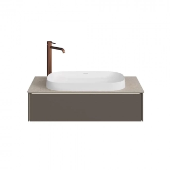 Тумба MAGICA подвесная 90, 1 ящик, вечерний серый матовый