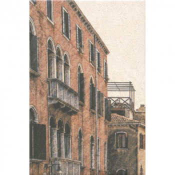 Панно Золотой пляж Venezia матовый (из 8 ч. разм. 20х30) 80х60