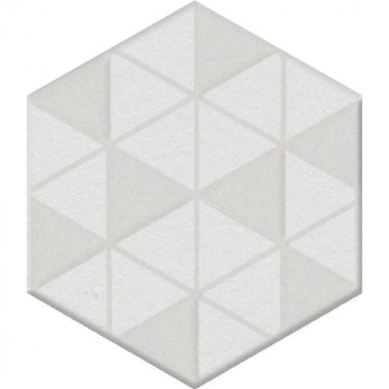 Декор Агуста белый 6х5,2