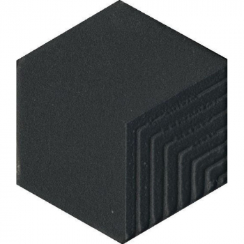 Декор Агуста черный 6x5,2