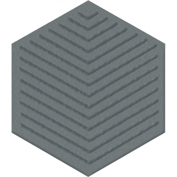 Декор Агуста синий матовыи 5,2x6