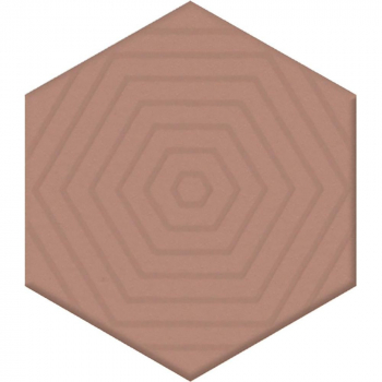 Декор Агуста розовый матовыи 5,2x6