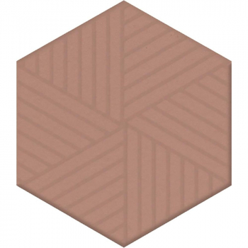 Декор Агуста розовый матовыи 5,2x6