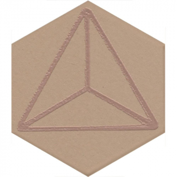 Декор Агуста оранжевый матовыи 5,2x6