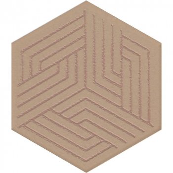 Декор Агуста оранжевый матовыи 5,2x6