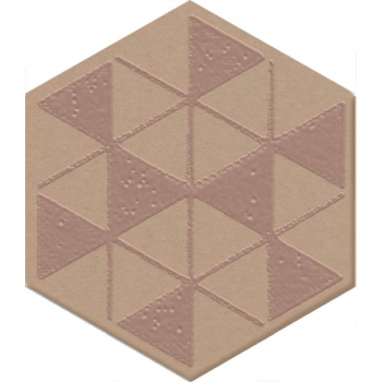 Декор Агуста оранжевый матовыи 5,2x6