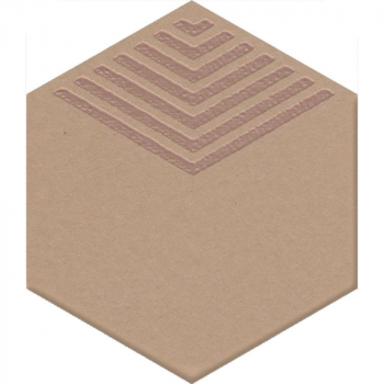 Декор Агуста оранжевый матовыи 5,2x6