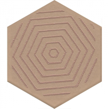 Декор Агуста оранжевый матовыи 5,2x6