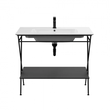 Металлическая структура PIANO Next напольная 95, черная матовая