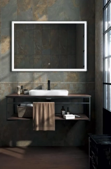 Раковина PLAZA встраиваемая сверху 55, белая глянцевая