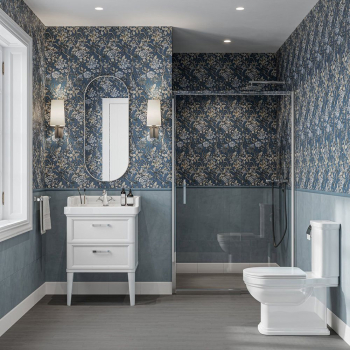 Тумба POMPEI напольная с ящиком и дверцами 60, белая глянцевая