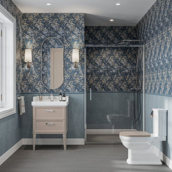 Тумба POMPEI напольная с 2 ящиками 60, камео бежевый глянцевый