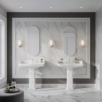 Пьедестал POMPEI, белый глянцевый