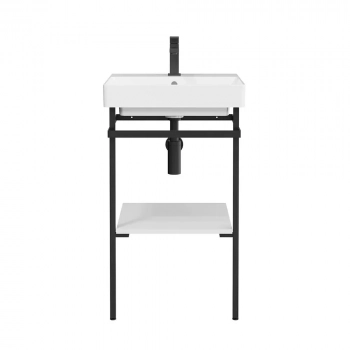 Структура металлическая PRO напольная 50, черная матовая