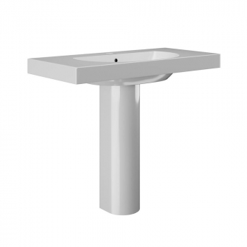 Пьедестал PRO напольный, белый глянцевый