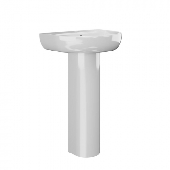 Пьедестал PRO напольный, белый глянцевый